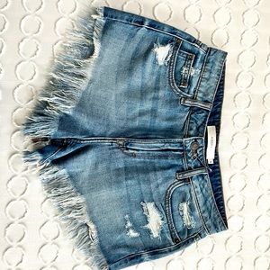 Hidden Denim Shorts